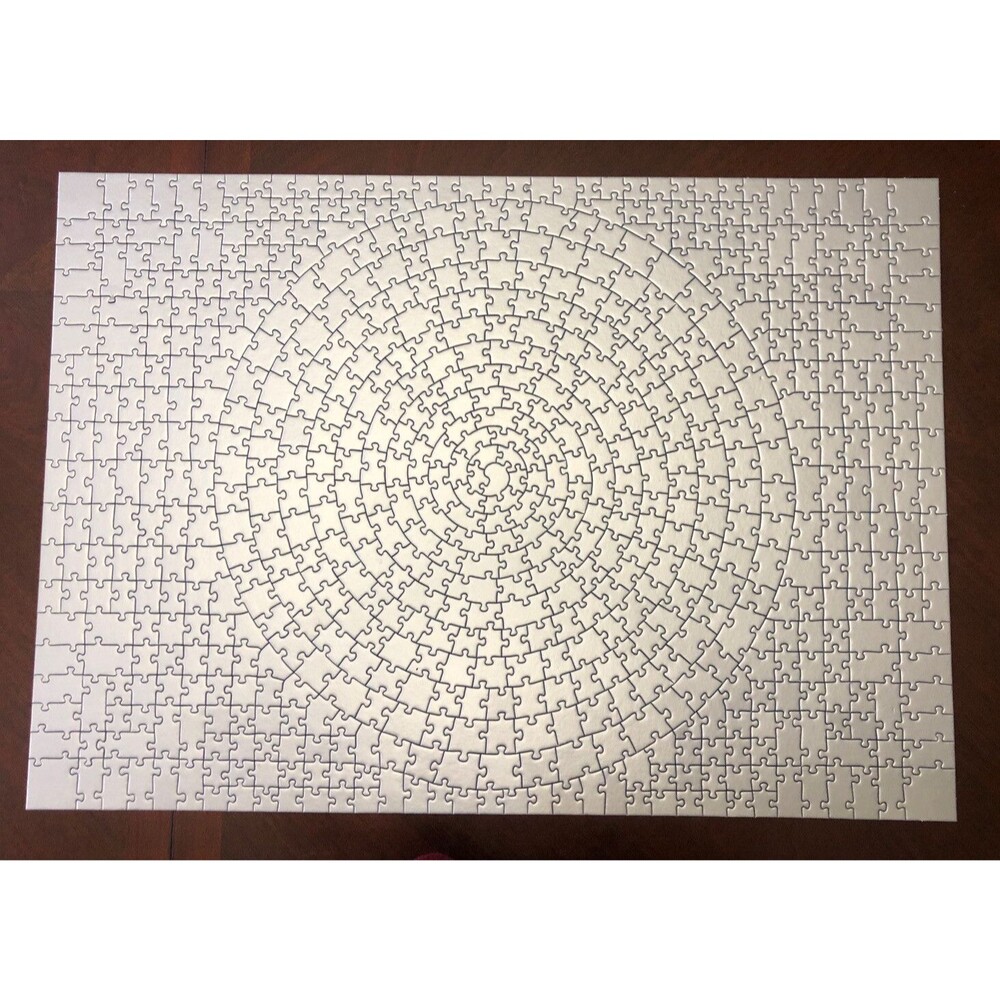 RAVENSBURGER Jigsaw Puzzle KRYPT Silver Ultimate Challenge 654 Pieces COMPLETE
